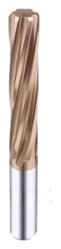 Image of QPSYYB 1mm to 20mm Carbide Machine Reamer Coated Straight Flute H7 Tolerance Chucking Hardened Steel Metal Cutter 6 Flutes Tool,0415