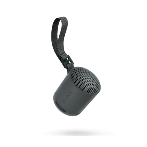Image of Sony SRS-XB100 - Wireless Bluetooth, Portable, Lightweight, Compact, Outdoor, Travel Speaker, Durable IP67 Waterproof & Dustproof, 16 HR Battery, Strap, Hands-Free Calling, New Model, Black