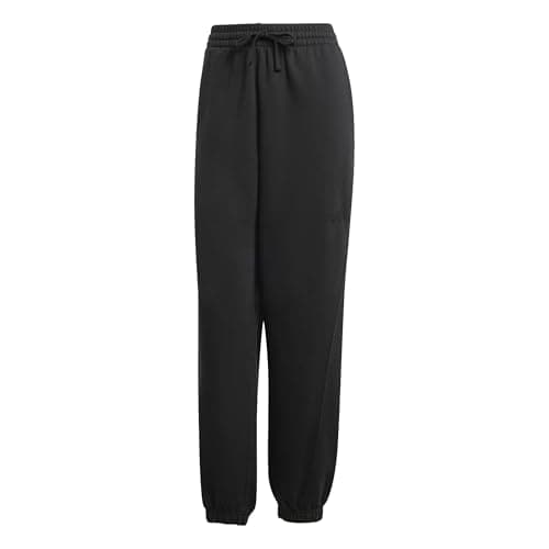 Image of adidas Women's All SZN Fleece Loose Pants, Black, XL