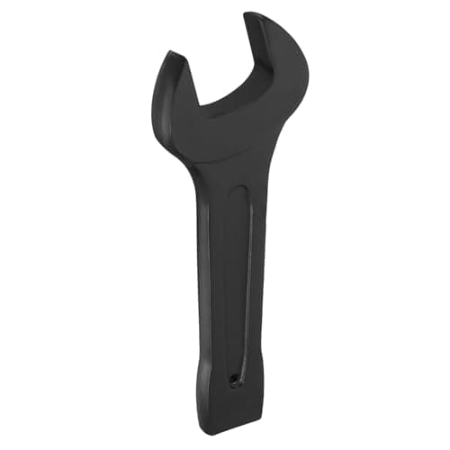 Image of sourcing map Open End Striking Wrench 52mm Metric CR-V Steel Single Open Spanner Baking Paint U Shape Head Wrench Hand Tool for Mechanical Automotive Repair