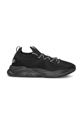 Image of HUGO Men's Leon_Runn_kn Running, Black, 9 UK