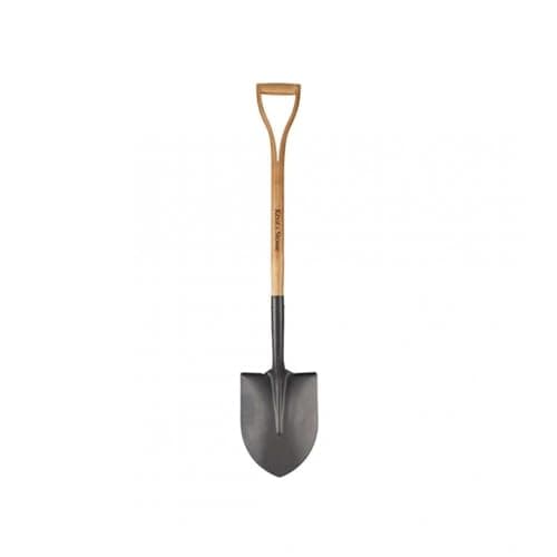 Image of Kent & Stowe Carbon Steel Round Nosed Shovel FSC-100%