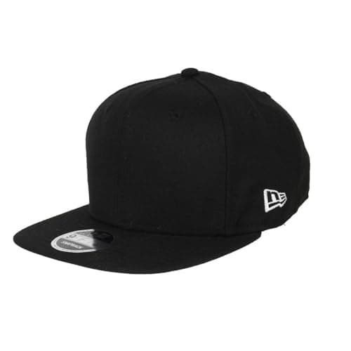 Image of New Era Blank Black 9Fifty of Adjustable Snapback Cap