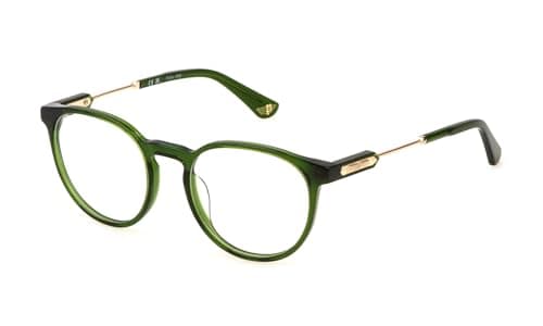 Image of Police VPLF10 Prescription Eyeglass Frames, Havana Brown, 51/145/19 for Men, Havana Brown, 51/145/19