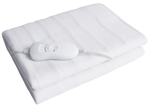 Image of Daewoo Electric Blanket With 3 Heat Settings, Over Heat Protection, Detachable Controller, Heated Blanket, Double