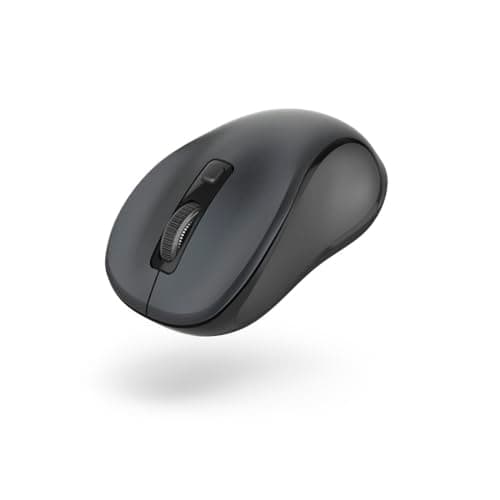 Image of Hama Bluetooth Mouse Wireless (3 Buttons, 800dpi/1200dpi/1600dpi, Optical Mouse Wireless, Computer Mouse, for Laptop/PC/Tablet, Noiseless, Battery, for Right-Handed/Left Handed Users) Anthracite