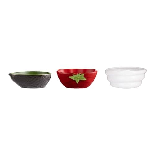 Image of Typhoon World Foods Set of 3 Fajita Bowls