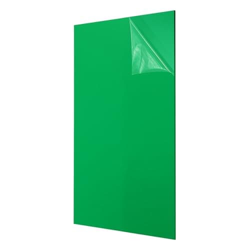 Image of uxcell Acrylic Sheets 12x8 Inch Acrylic Panel 1/8 Inch-3mm Plastic Board for Picture Frames Sign Holders DIY Display Projects Craft, Green