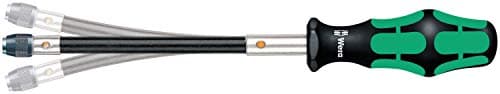 Image of Wera 05028160001 392 Kraftform Plus Flexi Shaft Bit Holding Screwdriver 1/4" Hex - Green