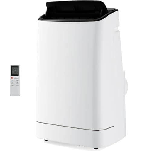 Image of TANGZON 18000 BTU Portable Air Conditioner, 4-in-1 Mobile Air Conditioning Unit, Dehumidifier, 3 Speeds Cooling Fan with Oscillation, Sleep Mode, Remote Control, 24H Timer & Digital Display