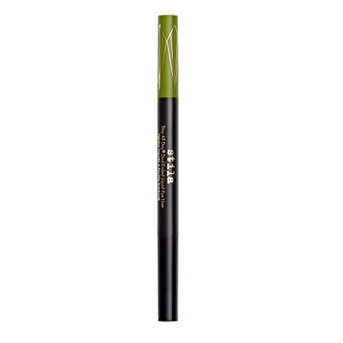 Image of Stila All Day Dual-Ended Liquid Eye Liner, Easy To Use Eyeliner Pen, Smudge & Transfer Proof, Liner Stays On All Day and Night, Goes On Smoothly Without Skipping, Smudging or Pulling - Mojito