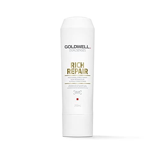 Image of Goldwell Dualsenses Rich Repair Conditioner, For Dry to Damaged Hair, Instantly Detangles & Reduces Breakage, 200ml