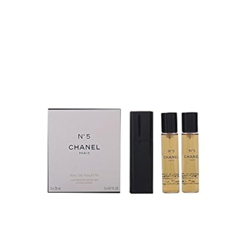 Image of Chanel N°5 Eau de Toilette Purse Spray 3x20ml