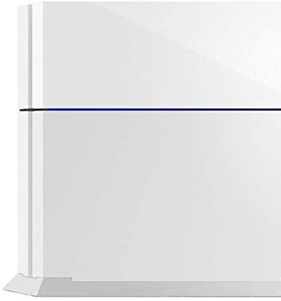 Image of KlsyChry Vertical Stand for PS4 Playstation 4 Console with Built-in Cooling Vents and Non-slip Feet (White)