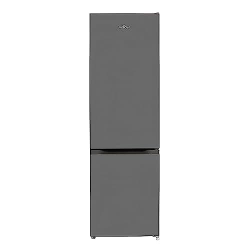 Image of Willow WFF1760G 262L Freestanding 70/30 Fridge Freezer with Adjustable Thermostat, 4* Freezer Rating, Mark-Proof Finish, Low Frost, 2 Year Warranty – Dark Grey