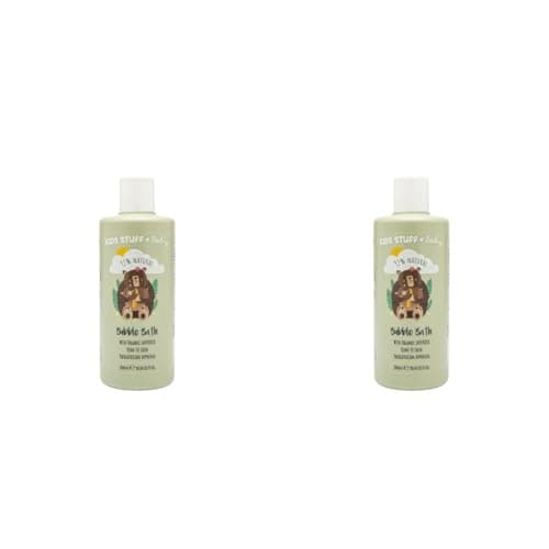 Image of Kids Stuff Baby | Baby Bubble Bath 300ml | Natural Ingredients | Organic Lavender Oil | Dermatologically & Paediatrician Approved | Kind to Sensitive Skin | Vegan | Cruelty-Free (Pack of 2)