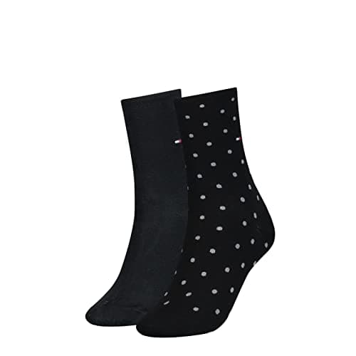 Image of Tommy Hilfiger - Women's Socks - Dot (2-Pack) - Black - 35/38