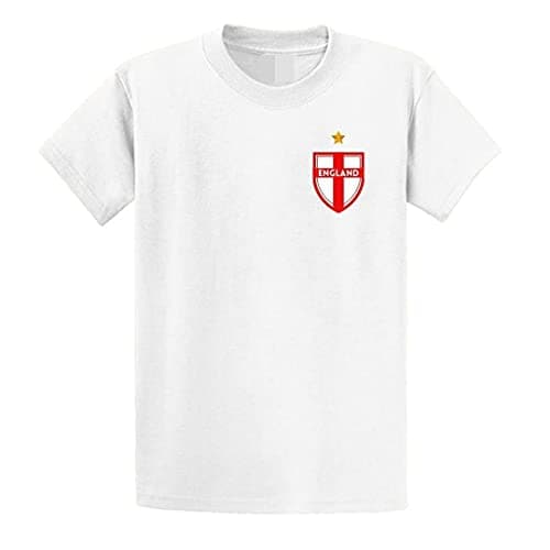 Image of Second Ave Baby/Children's England Football Euros White T Shirt Top Kit