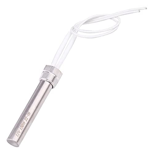 Image of DERNORD Immersion Cartridge Heater 12V 150W Hot Rod Heating Element Replacement 1/2 Inch Thread