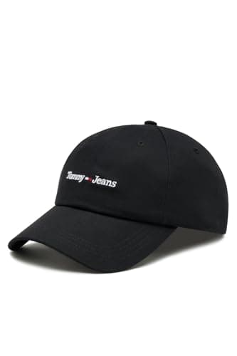 Image of Tommy Jeans Mens Tjm Sport Am0am11341 Cap, Black