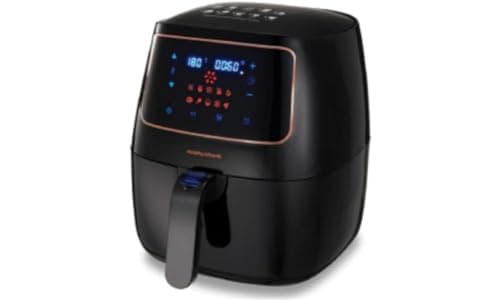 Image of Morphy Richards 3L Digital Health Fryer, Rose Gold Collection, Rapid Air Technology, 8 Pre-Program Settings, Touch Screen, Fry, Bake, Roast & Grill, 480005