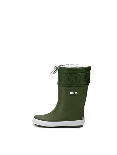 Image of Aigle Giboulee 2 Rain Boot Unisex Kids, Khaki, 12.5 UK Child