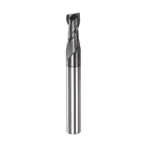 Image of sourcing map Square End Mill 5.5mm x 13mm Cutting 6mm Shank Micro Grain Solid Carbide AlTiN Coated 2 Flutes Milling Bit Cutter for Alloy Hardened Steel Aluminum