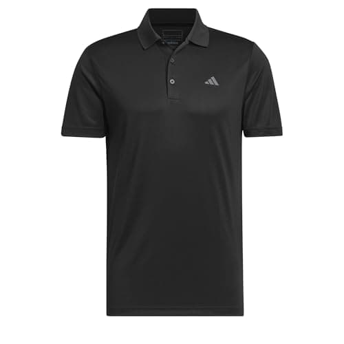Image of adidas Men's Mens Core Performance Polo Shirt, Black, XXL