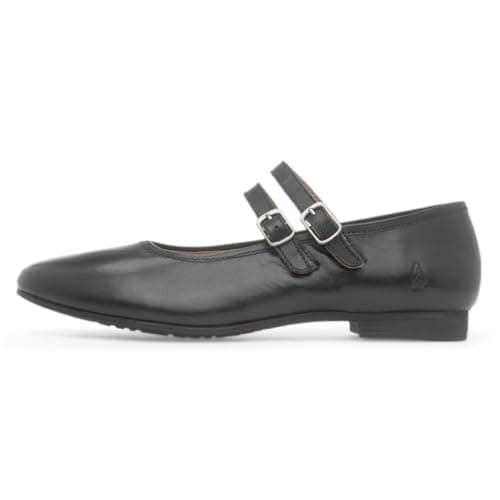 Image of Hush Puppies Female Nancy Mary Jane Ballet, Black, 6