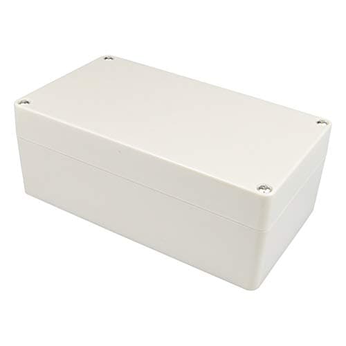 Image of Therlan Waterproof Plastic Junction Project Box ABS IP65 Electronic Enclosure 158 x 90 x 60 mm (Grey White)