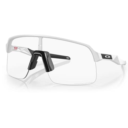 Image of Oakley SUTRO LITE OO 9463 Matte White/Clear To Black Iridium 39/13/138 men Sunglasses