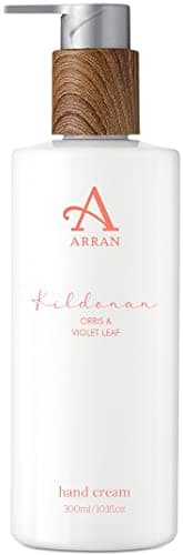 Image of Arran Sense of Scotland Kildonan Luxury Moisturising and Nourishing Hand Cream (300ml) Non Greasy Formula with Vibrant Floral Fragrance