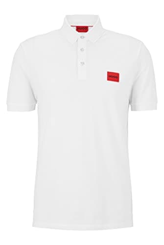 Image of HUGO Men's Dereso222 Polo Shirt, White100, XL