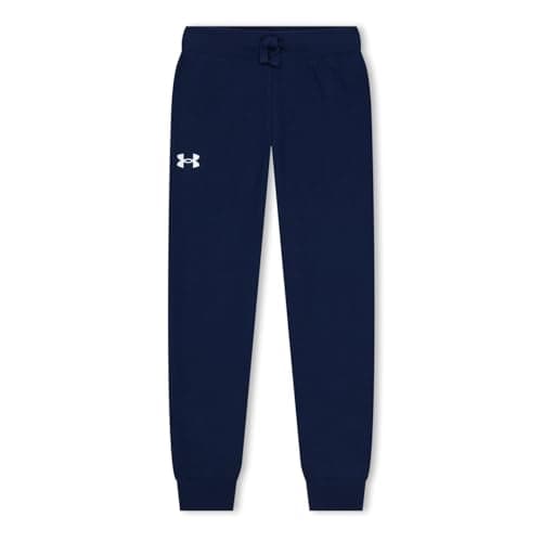 Image of Under Armour Boys Logo Fleece Jogging Pants Junior Horizon Blue 7-8 Years