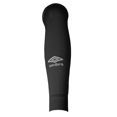 Image of Umbro Mens Diamond Leg Sleeves (L) (Carbon/White)