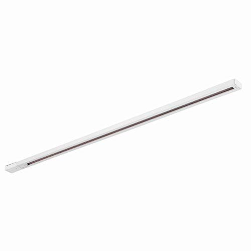 Image of White 240V Dimmable Single Circuit Track for Office Home Display Track Lighting - 1M Track