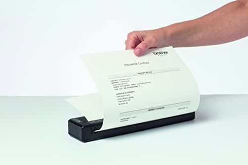 Image of Brother PJ-863 Mobile A4 Direct Thermal Document Printer with 300 DPI Print Resolution, 13.5 ppm, Bluetooth and USB-C Interface, Black