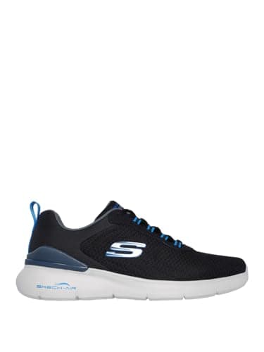 Image of Skechers Skech-AIR Dynamight 2.0 - DUR Mens Trainers Black/Blue