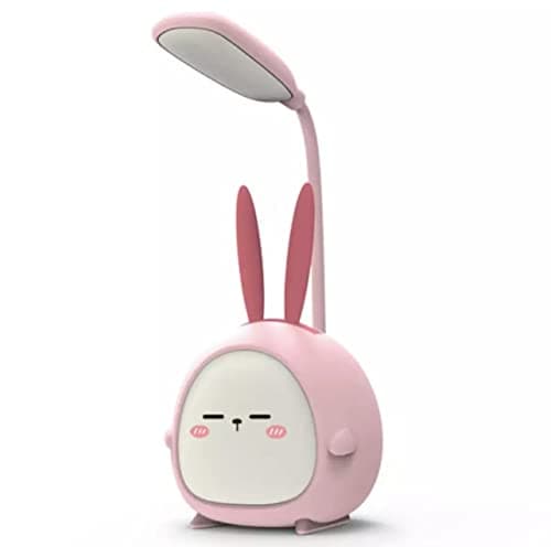 Image of Persepolis Portable LED Desk Lamp with Night Light Cute Bunny Foldable USB Charge Reading Light for Bedroom Kids Bedside Study (Pink Rabbit)