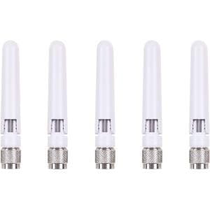 Image of Cisco Meraki MA-ANT-3-B6 Omni-Directional Aerial RP-TNC 5.7dBi Antenna (5.7 dBi, 2.4/5, 40°, Omni-Directional Aerial, RP-TNC, White)