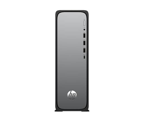 Image of HP OmniDesk Slim Desktop Tower PC | Intel® Core™ i5-14400 Processor | 8GB DDR5 RAM | 512GB SSD | Intel® UHD 730 Graphics | Windows 11 Home | S03-0009sa