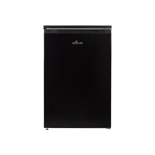 Image of Willow WUCFZ55B 85L Small Freezer with Recessed Handle, Reversible Door, Undercounter Freezer, Adjustable Thermostat, 4* Rating - Black
