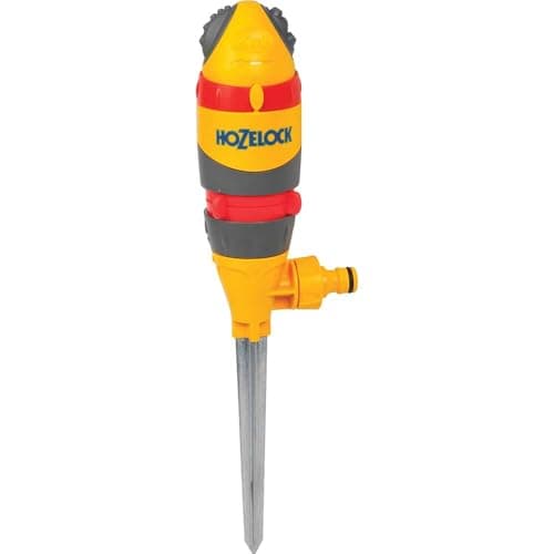 Image of HOZELOCK - Sprinkler Rotating Pro 314 m² : Large-area Spray Sprinkler (ø 20m), Ultra Even Coverage thanks to Hydraulic Motor and 2 Spray Patterns, 360° Adjustable Steering [2335P0000]