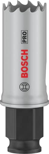 Image of Bosch 1x PRO Multi Material Power Change Plus Hole Saw (for Softwood, Drywall, Ø 22 mm, Professional Accessory Rotary Drill/Drivers)
