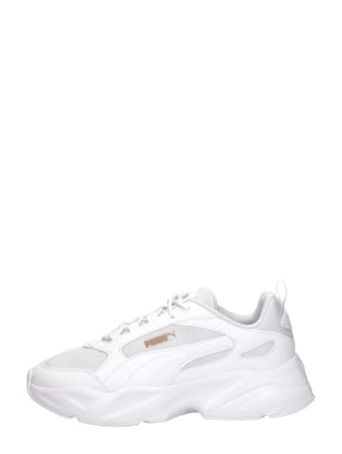 Image of PUMA Women's Cassia 2.0 Sneaker, White Gold White, 5 UK