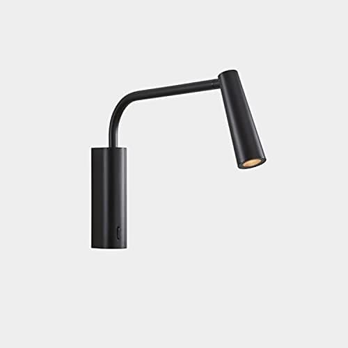 Image of LEDS C4 Gamma Extend LED Reading Light Adjustable Arm Metallic Black IP20 2.1W 2700K
