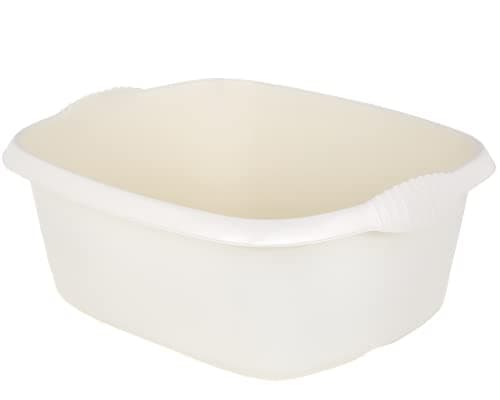 Image of Wham Soft Cream High Grade Rectangular Rectangle Washing Up Bowl Basin