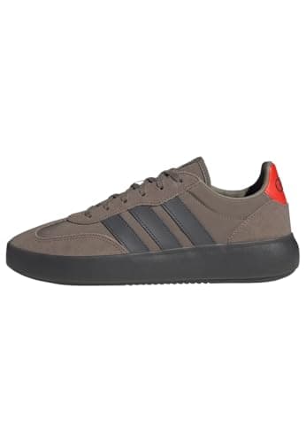 Image of adidas Unisex Audi Formula ONE Team BARREDA Decode Shoes, Simple Brown/Utility Black/hi-res red, 9 UK