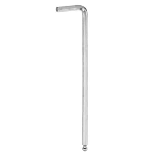 Image of sourcing map Ball End Hex Key Wrench 6mm L-Shape Extra Long Arm Hexagon Metric Wrenches Chrome Vanadium Steel Repairing Tool for Home Repair