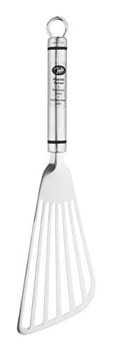 Image of Tala Stainless Steel Flexible Slotted Turner, Essential Kitchen Spatula for use When Frying, Cooking or Lifting Foods Such as Meats, Fish, Eggs, Vegetables, Silver